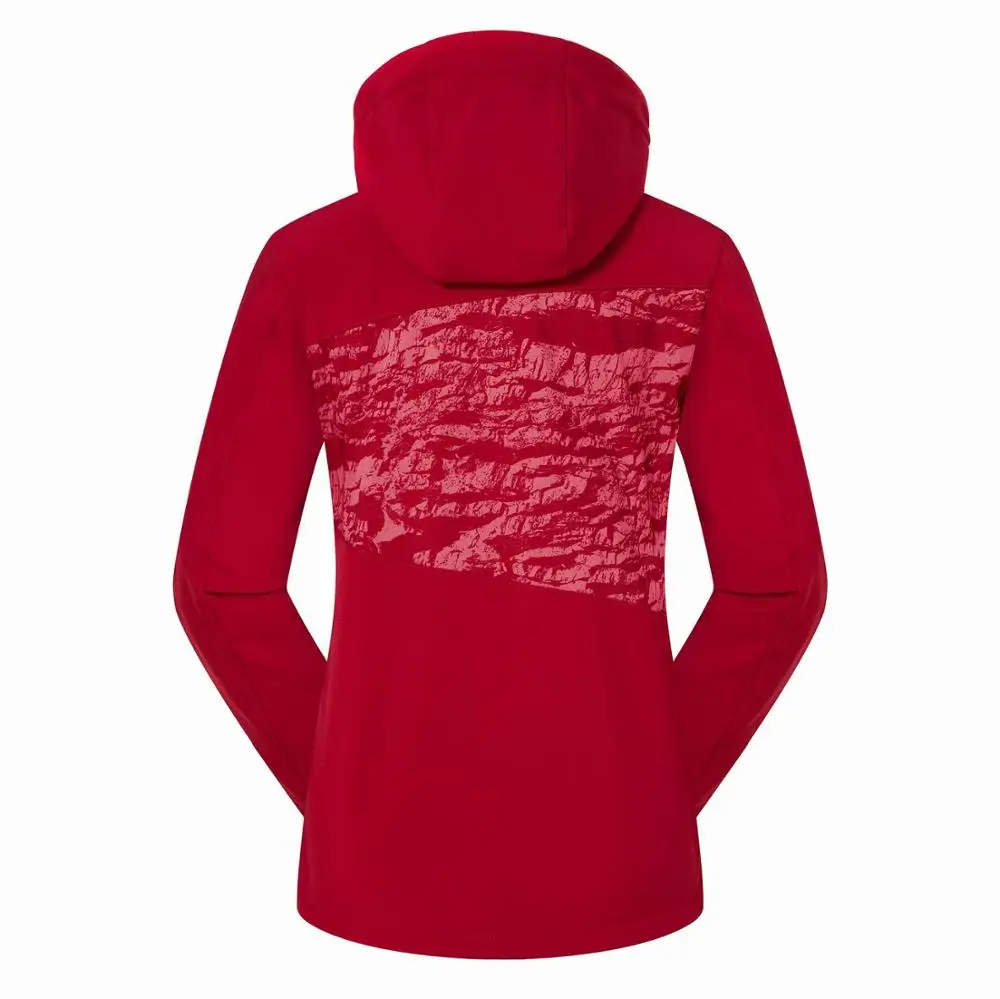 Женская флисовая куртка для походов ветрозащитная водонепроницаемая из