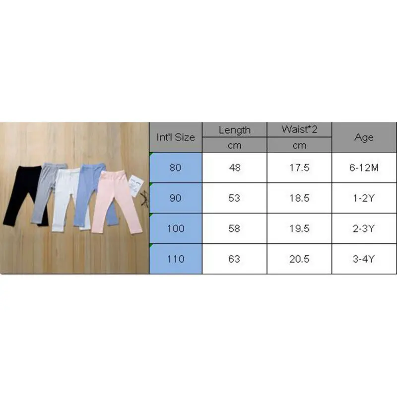 Новинка 2019 года плотные теплые хлопковые леггинсы для девочек однотонные