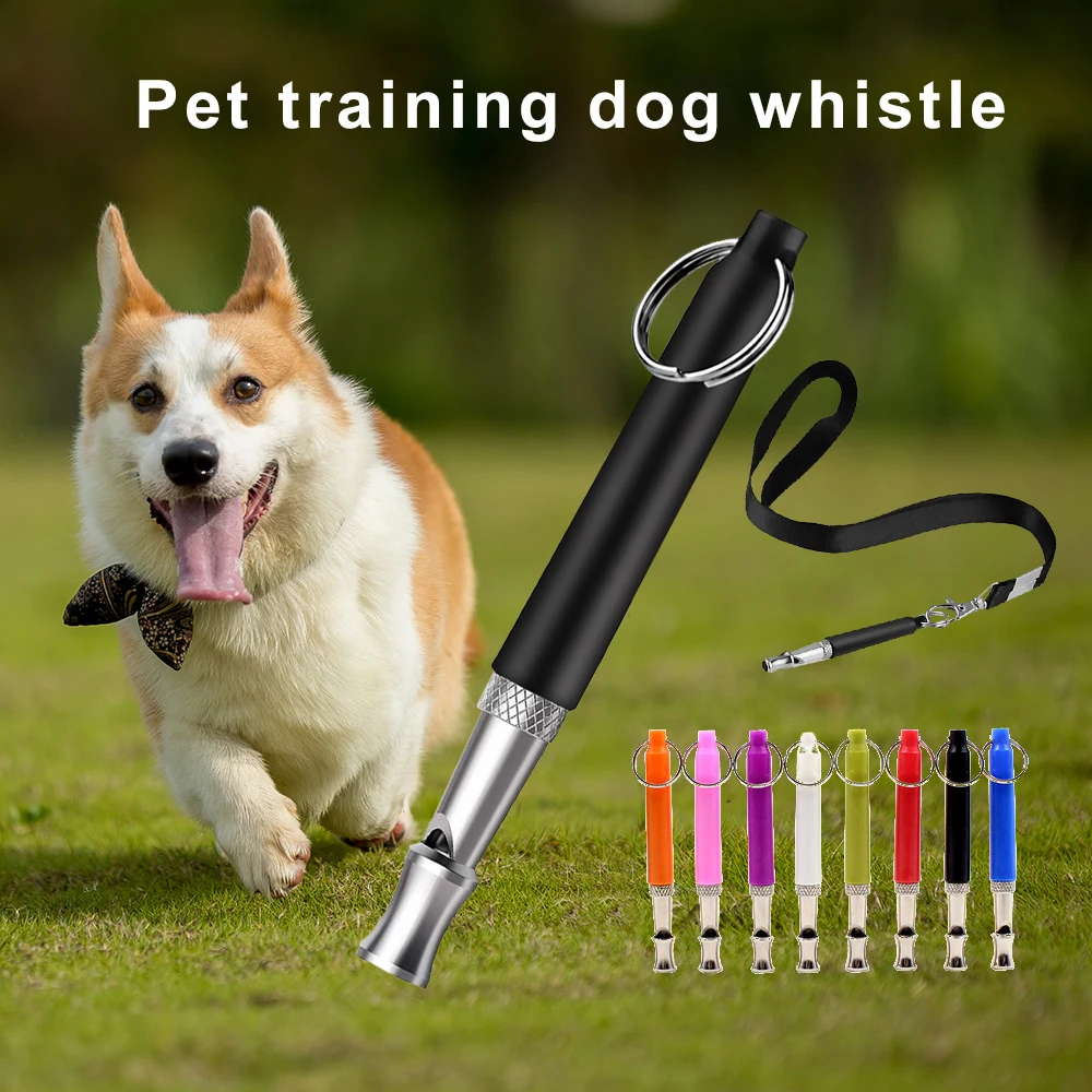 

Pet Dog Training Whistle Ultrasonic Supersonic Sound Pitch Quiet Trainning Whistles Cat Training Obedience Tool Dog Accessories