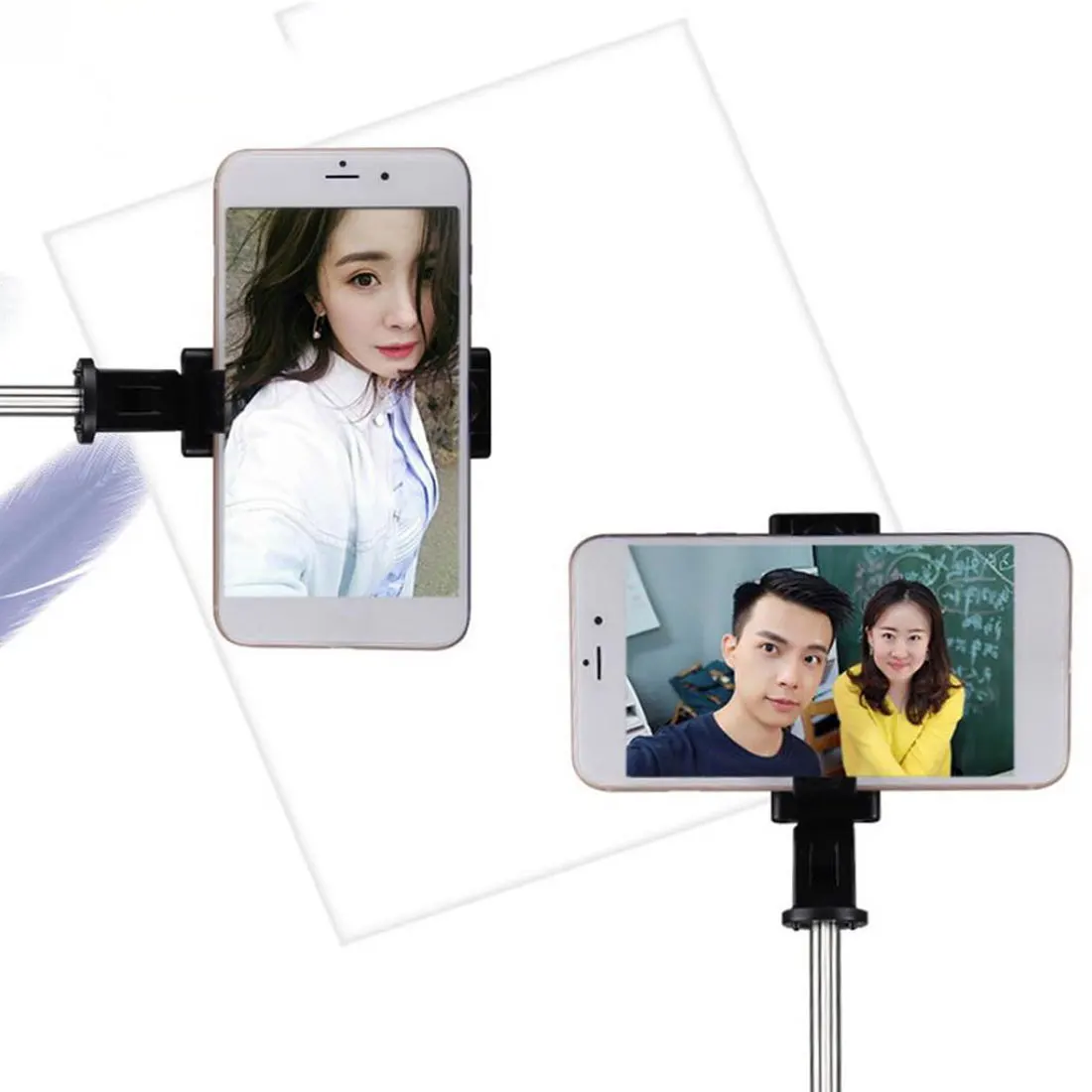 Bluetooth селфи палка штатив один многофункциональный мобильный телефон мини Live артефакт штатив Выдвижная монопод селфи палка