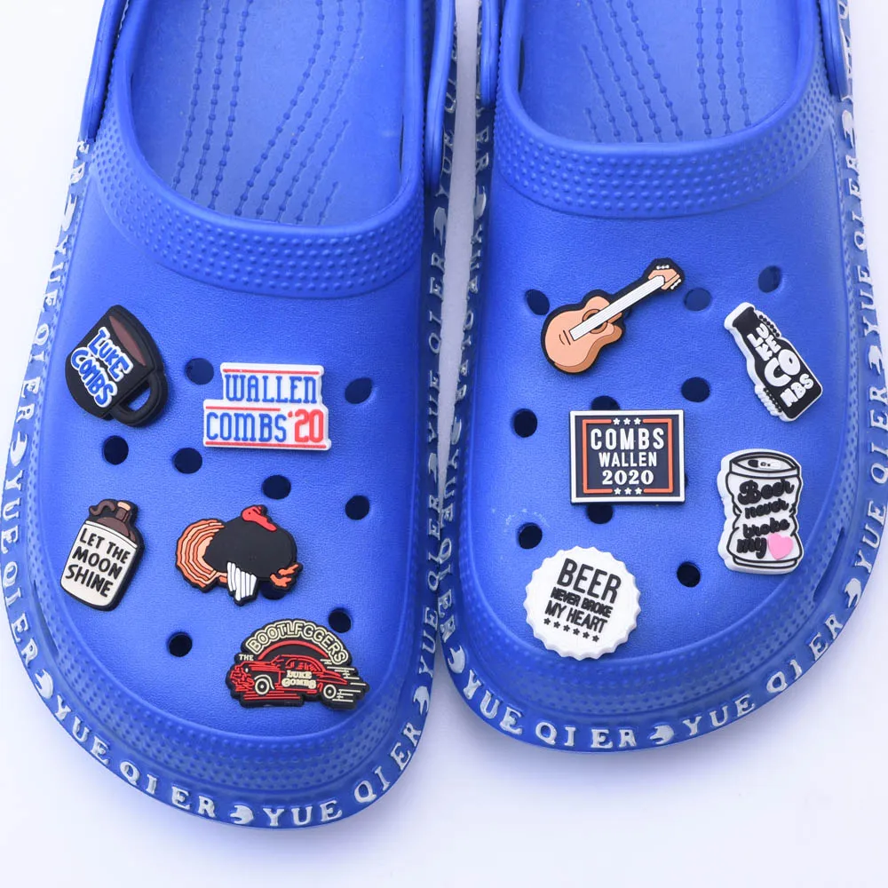 Обувь-сабо Pop Culture подвески гребни для крокодиловых шармов Клубные туфли
