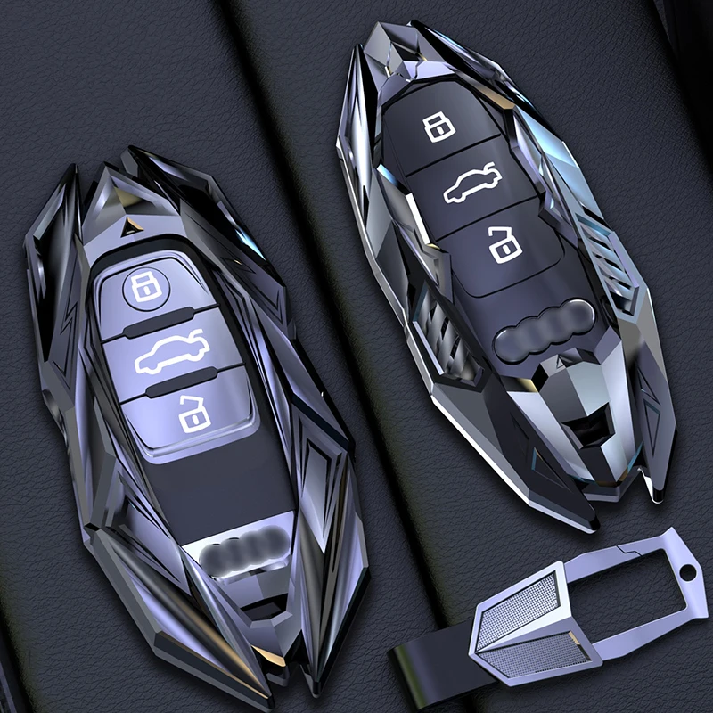 

Car Remote Key Cover Case Key Shell For Audi A1 A3 Q2L Q3 S3 S5 S6 R8 TTS Q7 Q5 A6 A4 A4L Q5L A5 A6L A7 A8 Q8 S4 S8 Car styling