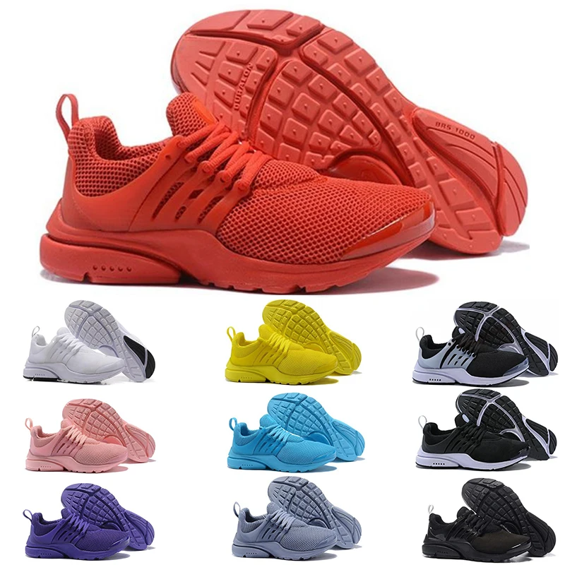 Новинка presto BR QS спортивная обувь для мужчин и женщин тройной белый черный серый