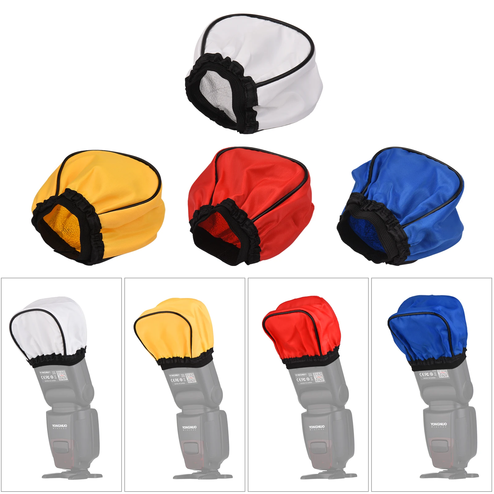 Andoer Портативный Универсальный Рассеиватель для вспышки Speedlite Softbox Замена Canon Nikon