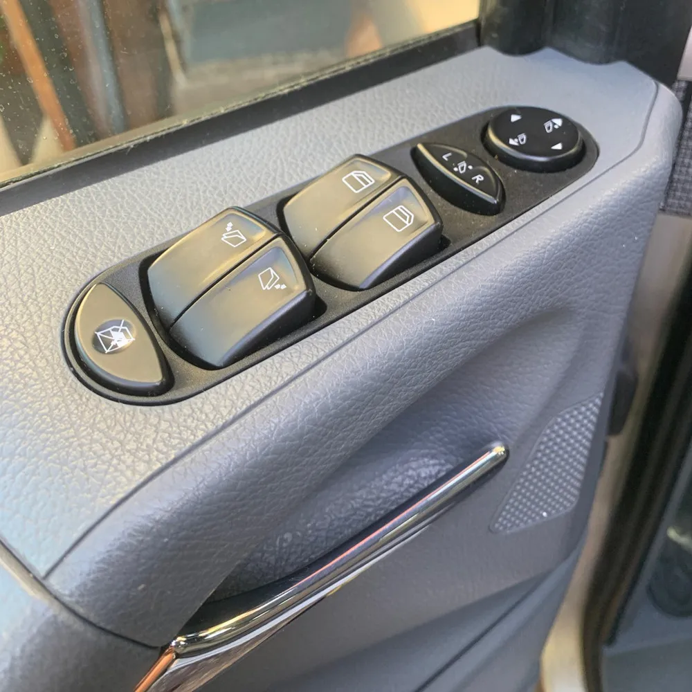 

Driver Side Front Window Control Switch For Mercedes Vito W639 Sprinter II 906 Fensterheber Schalttaste Taste Vorne Links