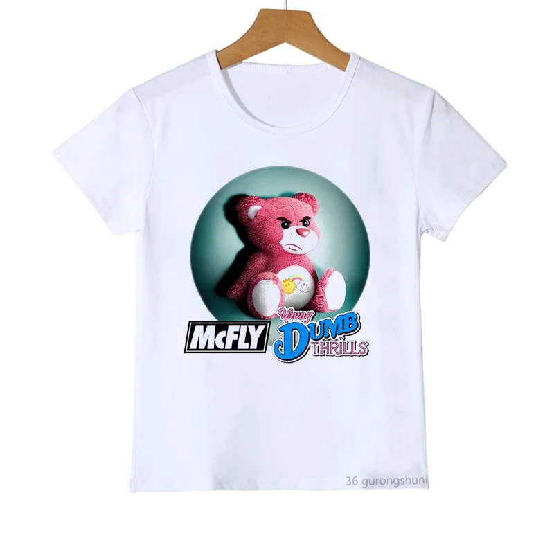 

T-Shirt For Boys/Girls Mcfly Tour 2021 Music Lovers Graphic Print Children'S Tshirt Fashion Harajuku Girls T-Shirt Camisole Tops