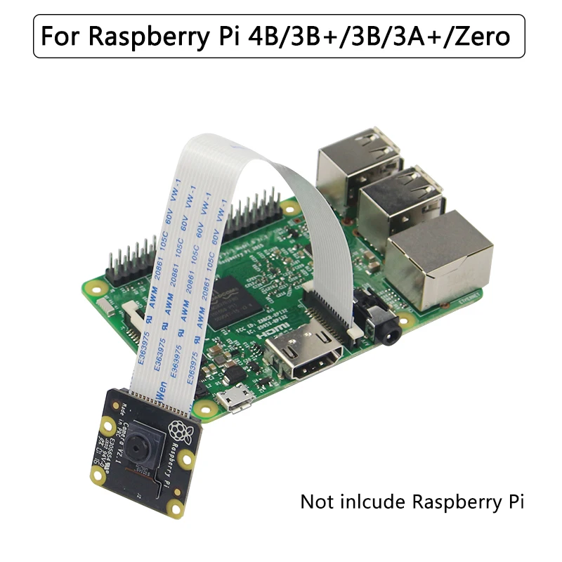 Оригинальная инфракрасная камера Raspberry Pi 4 официальная V2 8 Мп imx216 1080P NoIR