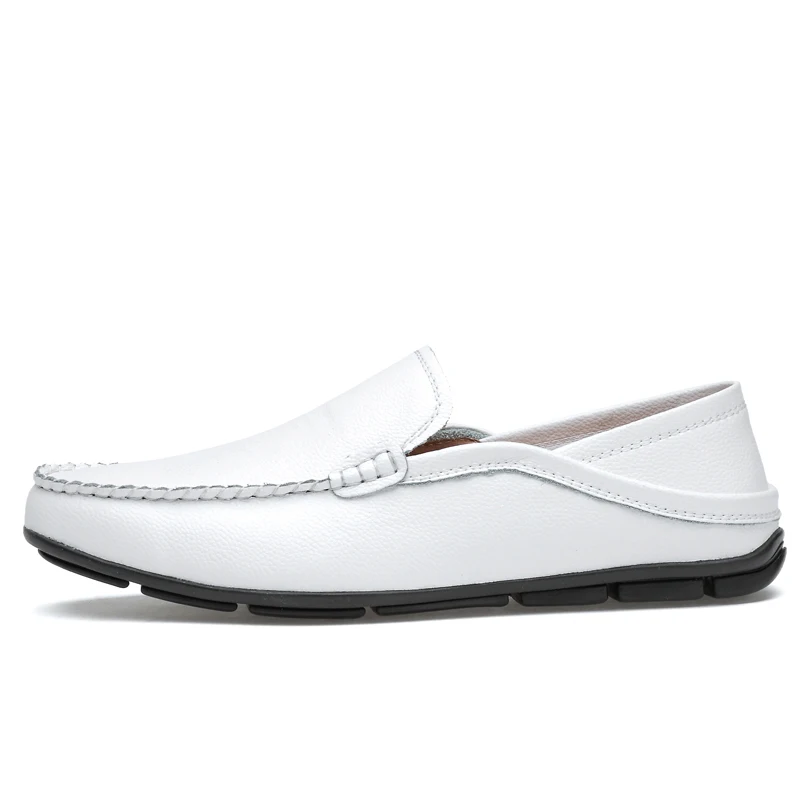 Мужские лоферы из натуральной кожи роскошные брендовые Мокасины дышащие слипоны