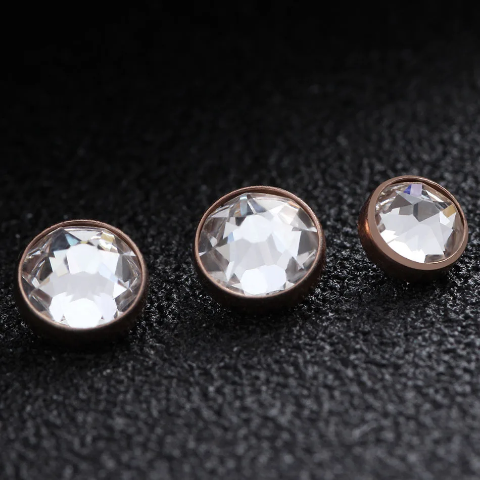 Дермальный пирсинг UOTOP из нержавеющей стали 23 г фианит ДЕРМАЛЬНАЯ нить микро