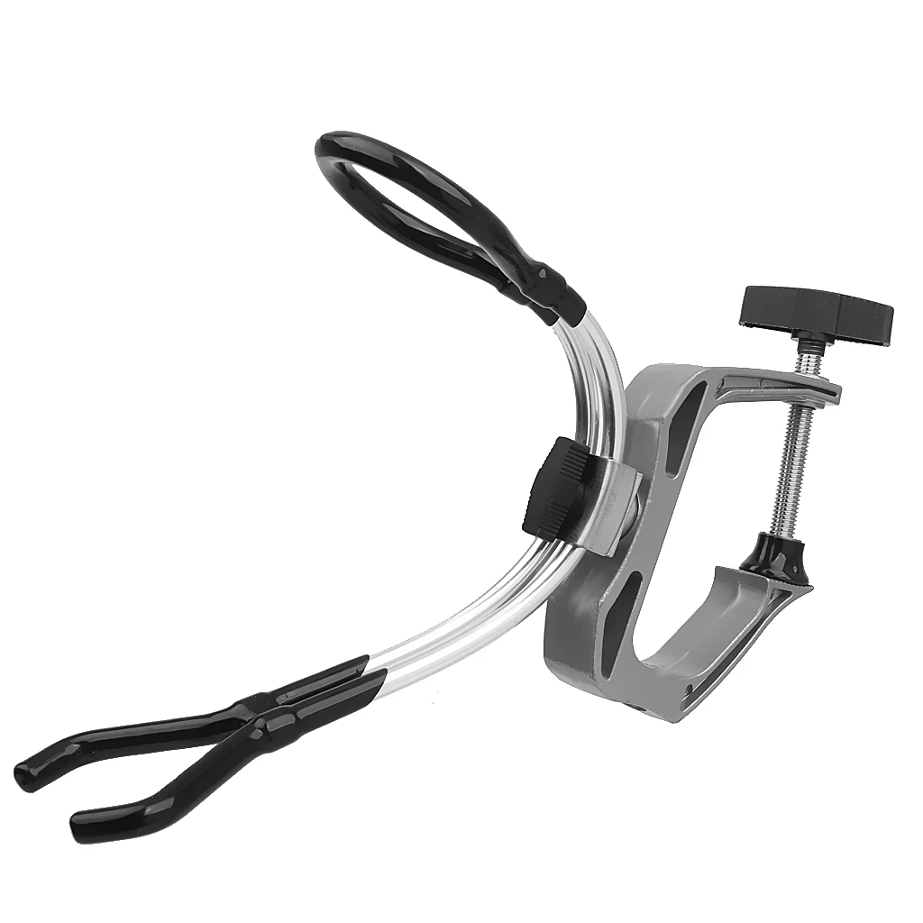 

Universal Boat Kayak Yacht Rails Clamp On Fishing Rod Holder Racks Equipment