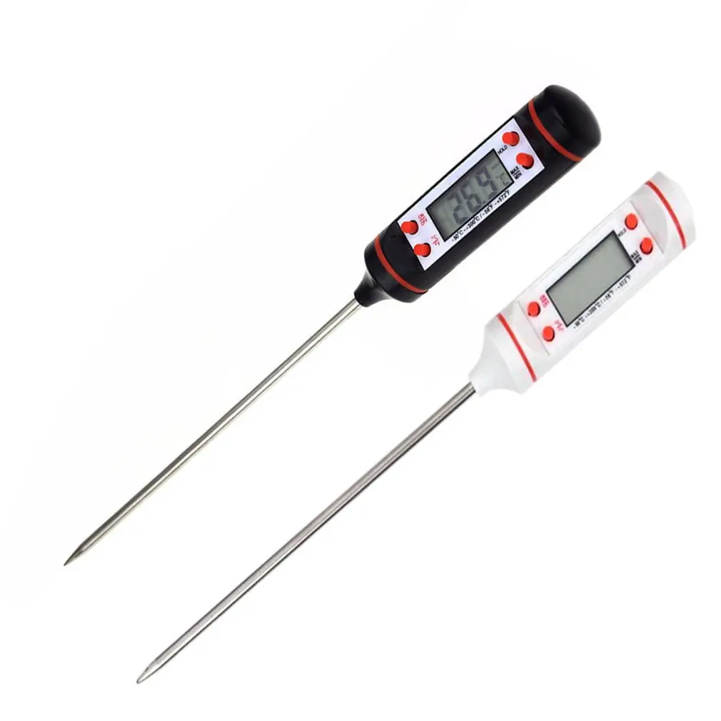 

Digital Cooking Foods Termometer of Meat FOR Kitchen Probe Milk Water Liquid Oil Forum Digital thermometer without battery