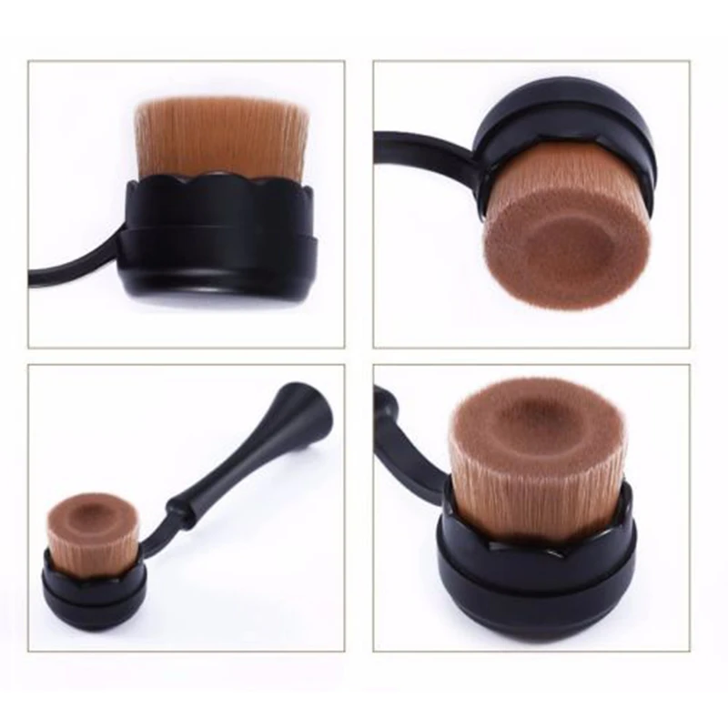 

Pinkiou Makeup Brush Toothbrush Foundation Makeup Brush Powder Concealer Blush Blending Contouring Blush Powder Beauty Cosmetics