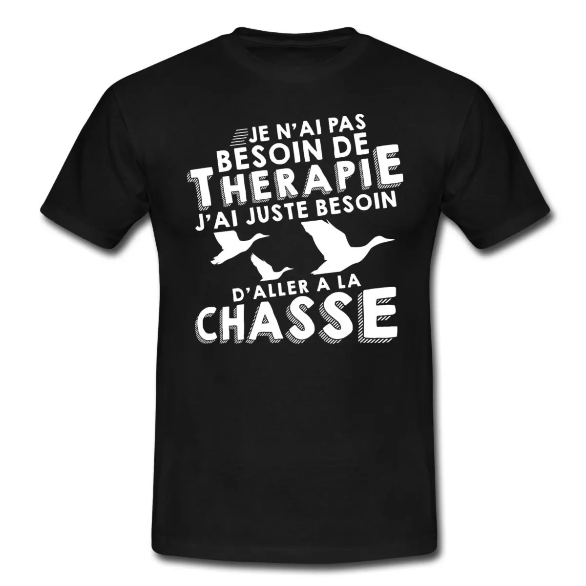 Новая модная футболка Chasse Chasseur Pas De Therapie Homme Boyfriend подарок Xxxtentacion хип хоп Уличная
