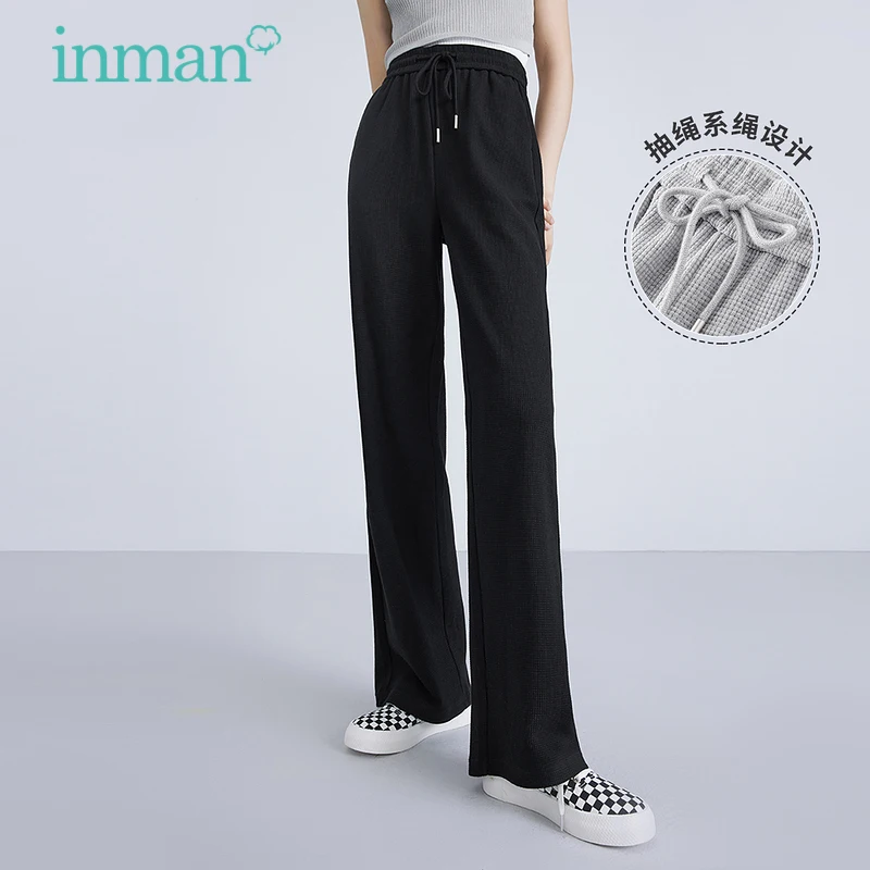 Инман женские повседневные брюки для девочек Сезон весна-осень Минималистский