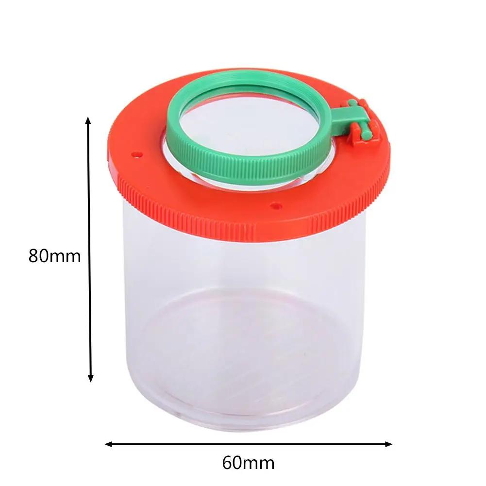 

Portable Handheld Magnifying Glass Children Education Toys Insect Feeding Experimental Observation Box Magnifier