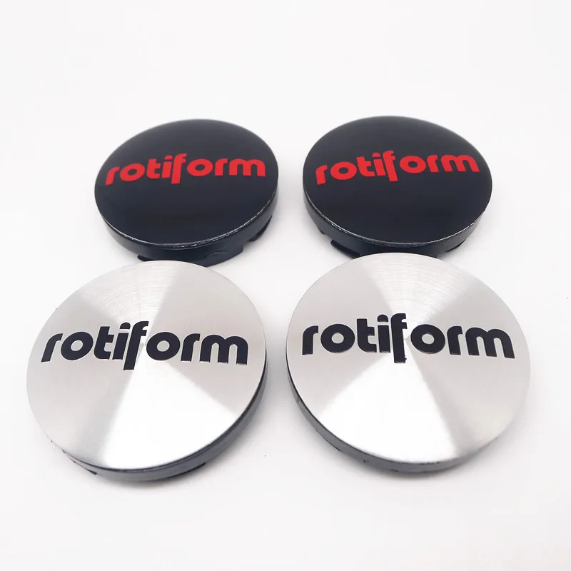 

4pcs 56mm For Rotiform Car Wheel Center Hub Cap Covers Emblem Badge Hub Auto Styling