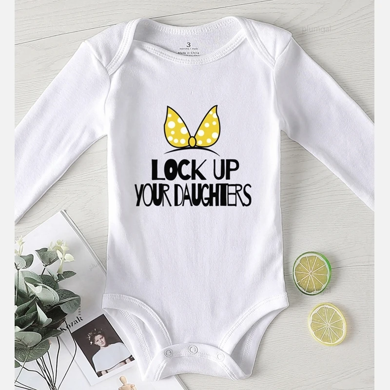 Зимний комбинезон с принтом для девочек Одежда новорожденных Хлопковый костюм