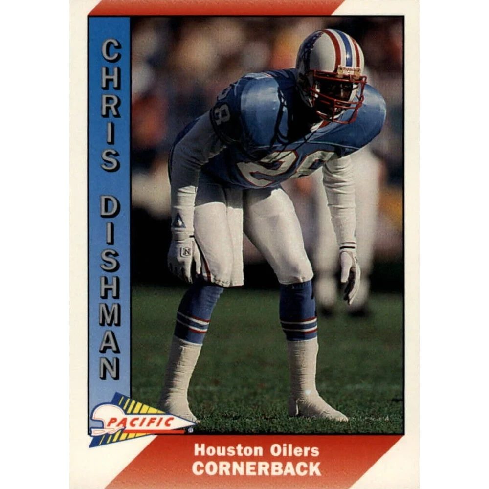 Pacific 1991 NFL PRO Коллекционная карточка американский футбол №170 Chris Dishman | Игрушки и