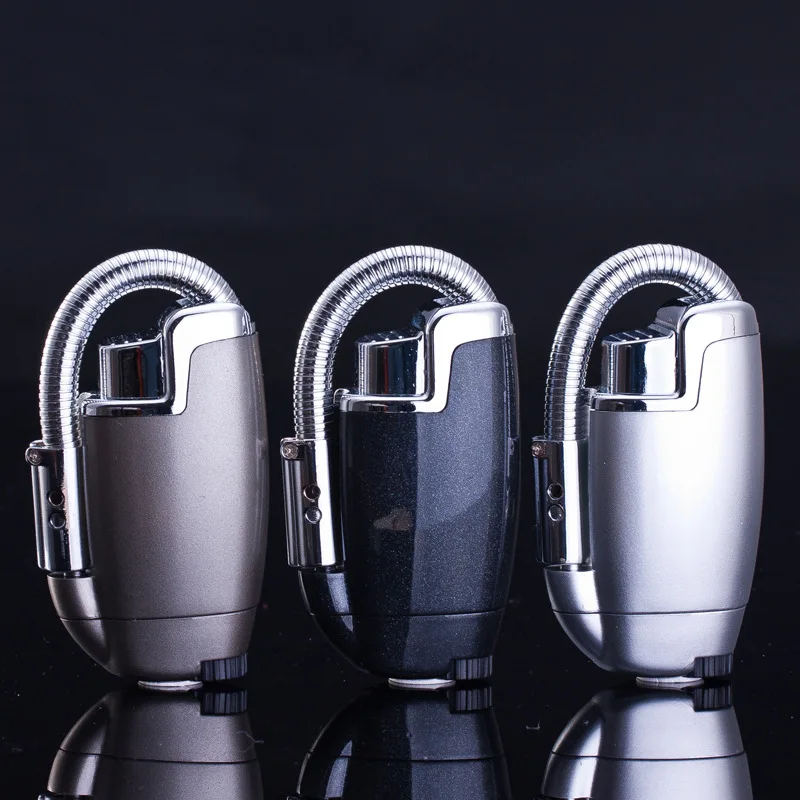 

BBQ Hose Jet Lighter Baking Torch Turbo Butane Gas Kitchen Stove Ignition Pipe Lighter Cigar Cigarette Windproof Welding Lighter