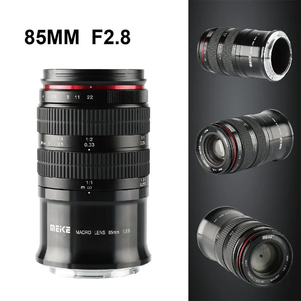 

MEIKE 85mm F2.8 Aperture Macro Shooting Manual Focusing Mirrorless Lens Designed for Full Frame and APS Frame RF-mount Z-mount