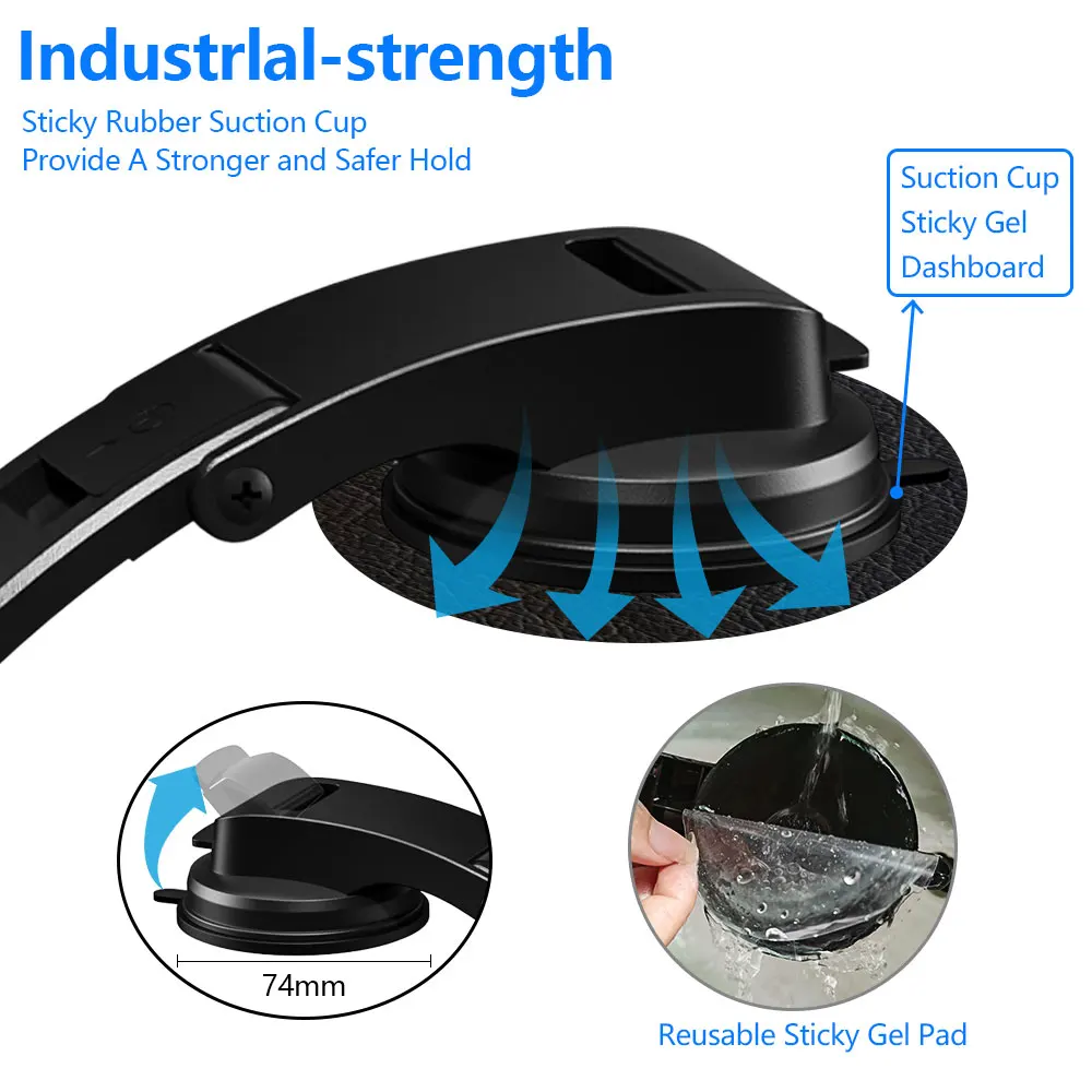 fimilef car windscreen phone holder suction cup dashboard mobile mount long arm compatible with iphone 12 se 11 pro max xr xs 8 free global shipping