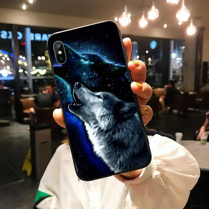 

Wolf animal ferocious Phone Case for iPhone 11 12 mini pro XS MAX 8 7 6 6S Plus X 5S SE 2020 XR shell