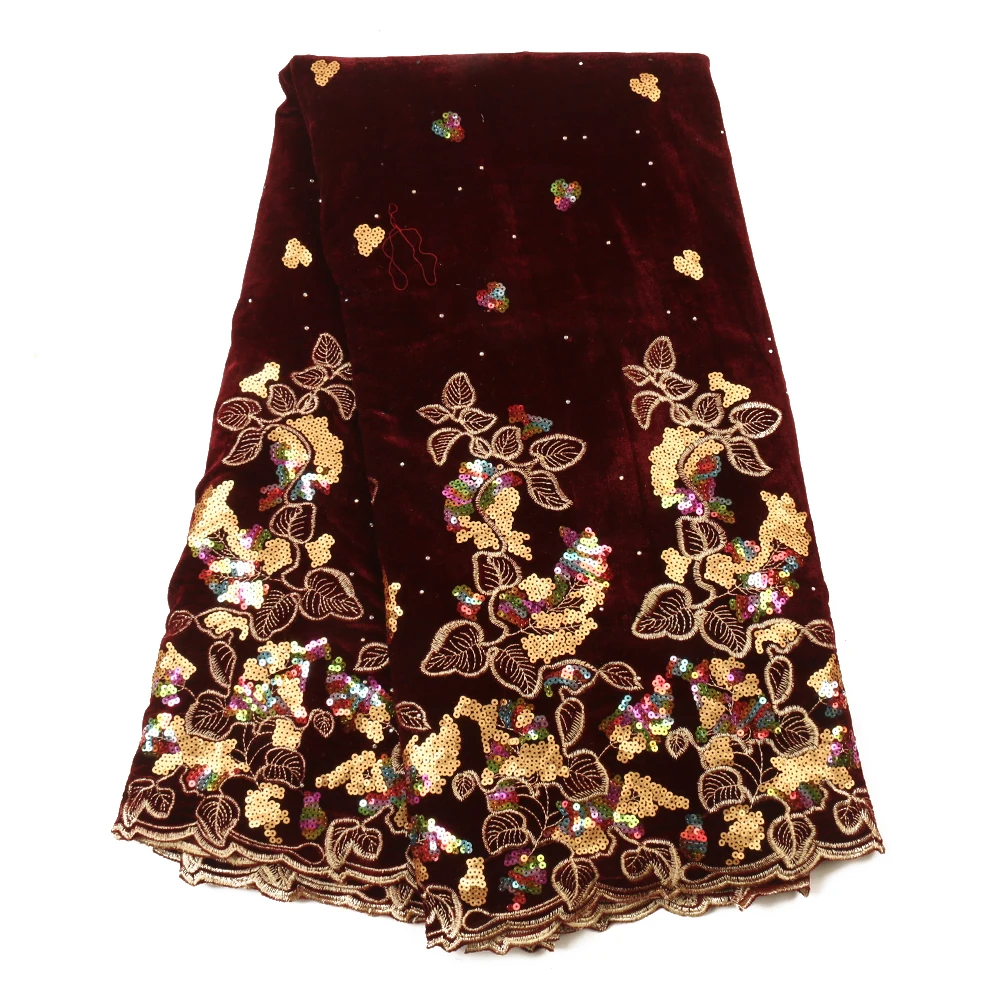 NIAI новейшая африканская кружевная ткань 2020 высокое качество бархатное кружево