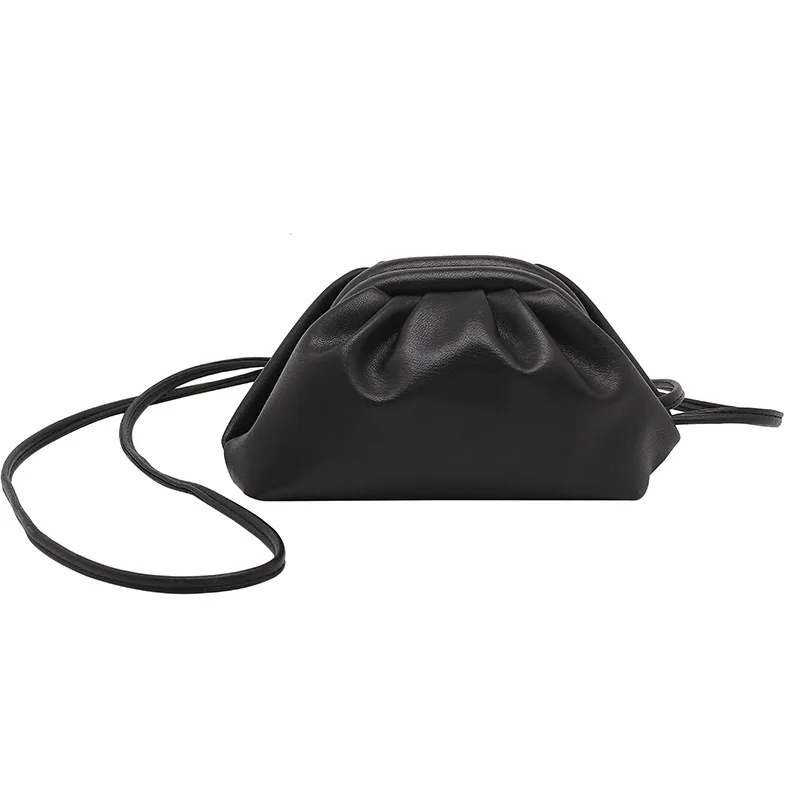 Новинка 2019 Ретро стиль модная плиссированная Сумочка для пышек женская мягкая