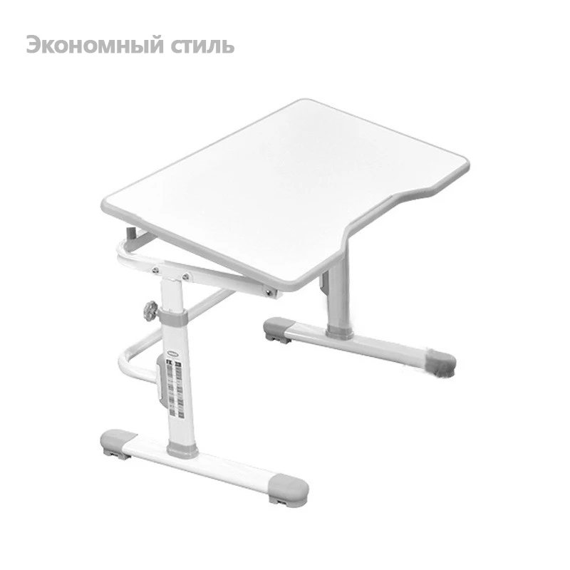 Дётский стёл для учебы Регулируемый эргономичный стёл Синий розовый и серый 80 см столешница многофункциональный дётский стёл - Цвет: Одноплатный стол