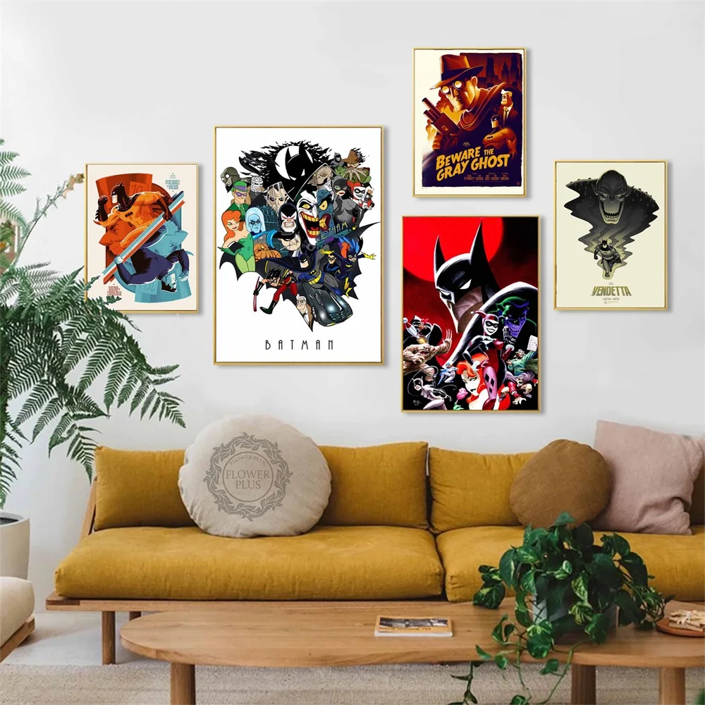 

Comic Book Hero Funny Fish Comic Series Movie Posters Prints Art Canvas Home Room Wall Printing for Bedroom Decor Quadro Cuadros