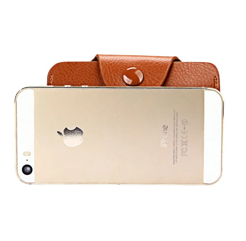 15 бит маленький мини спилок из воловьей кожи бизнес карты чехол Роскошный для