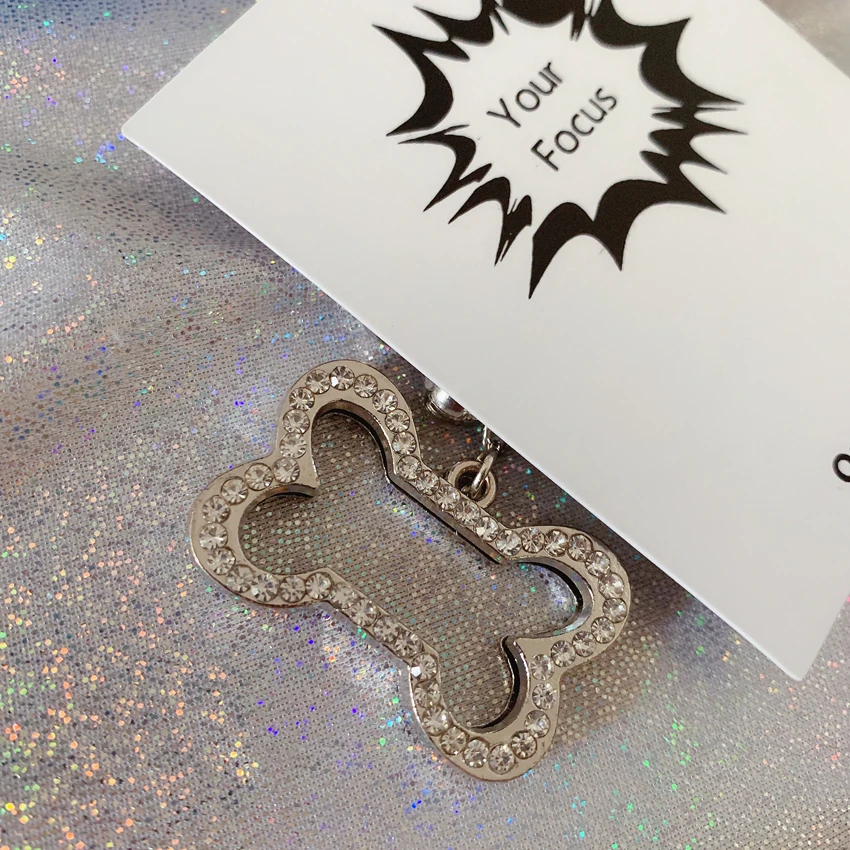 Harajuku в стиле панк рок из нержавеющей стали flash drill bone чокер dog tag бусины colar для женщин милое ожерелье