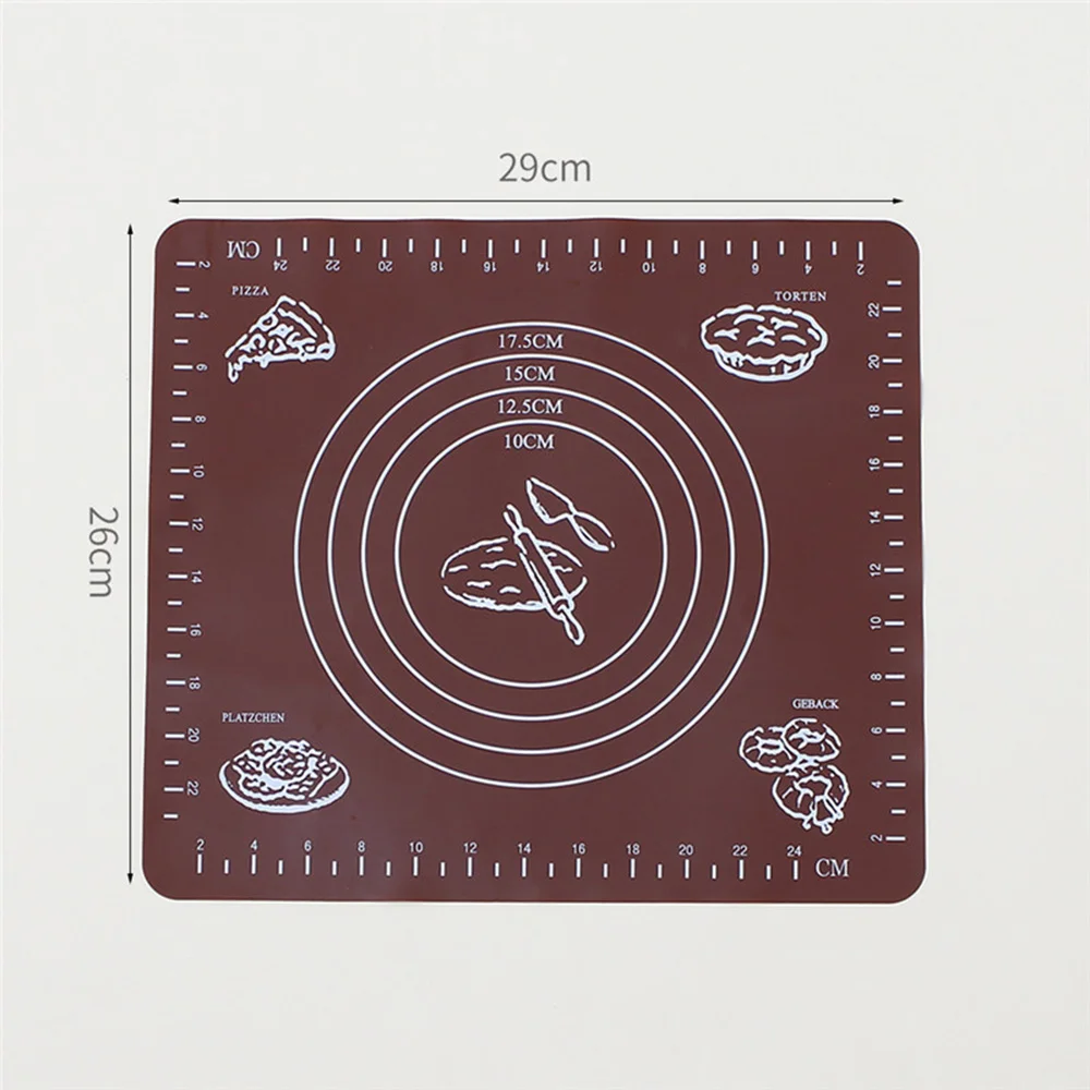 Новый силиконовый коврик для выпечки утолщенный разминания теста кондитерский