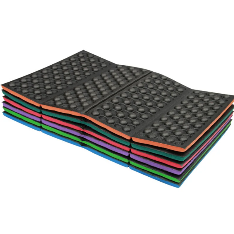 Водонепроницаемый Мягкий двойной складной матрас для кемпинга походов