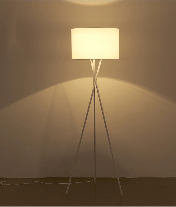 Нордическая дизайнерская Напольная Лампа модная и простая хорошего качества E27