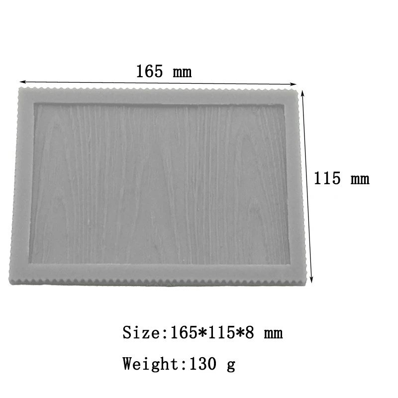 Wood Grain Pattern Silicone Fondant Cake Mold Trunk Texture Paste Sugar Craft Border Decorating Mould Baking Tools |