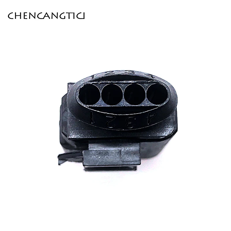 

5 Sets 4 Pin Way Auto VW Wire Connector Electrical Socket Male Plug For VOLKSWAGEN AUDI Skoda VAG Passat Oxygen Sensor 1J0973804