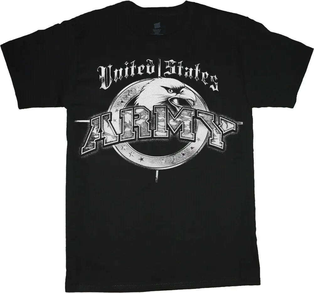 

Mens Graphic Tees US Army Eagle T-shirt Mens Clothing United States Army
