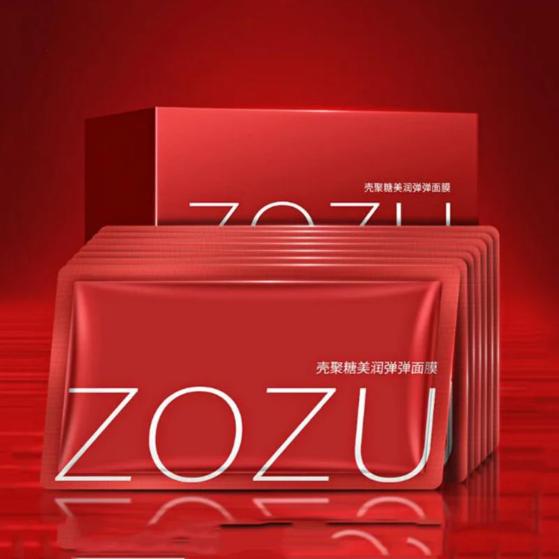 Прыгающая маска для лица хитозан увлажнение сужение пор щетка уход за кожей 5 шт. |