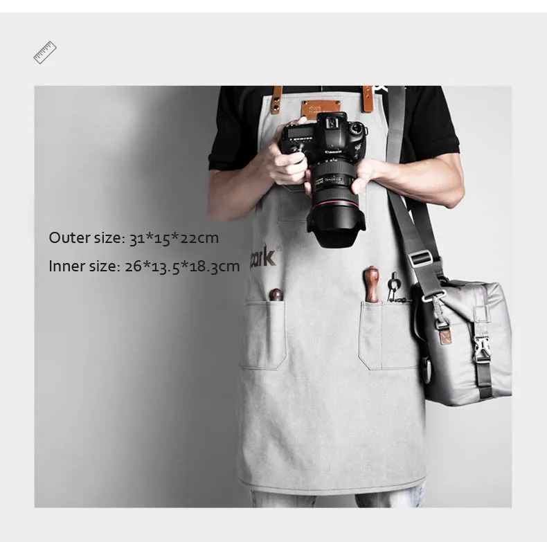 Большая водонепроницаемая сумка Roadfisher для фотокамеры тканевый чехол Canon Nikon Sony