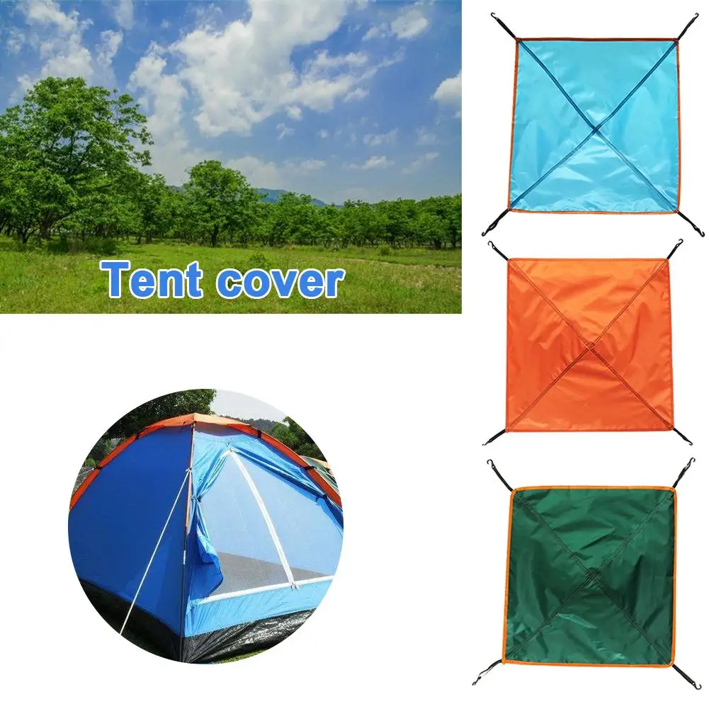 Outdoor Tool Camping Tent Top Cover Moisture-proof Waterproof Rainproof Sun-proof Beach Sun Shelter Supplies Equipment | Спорт и