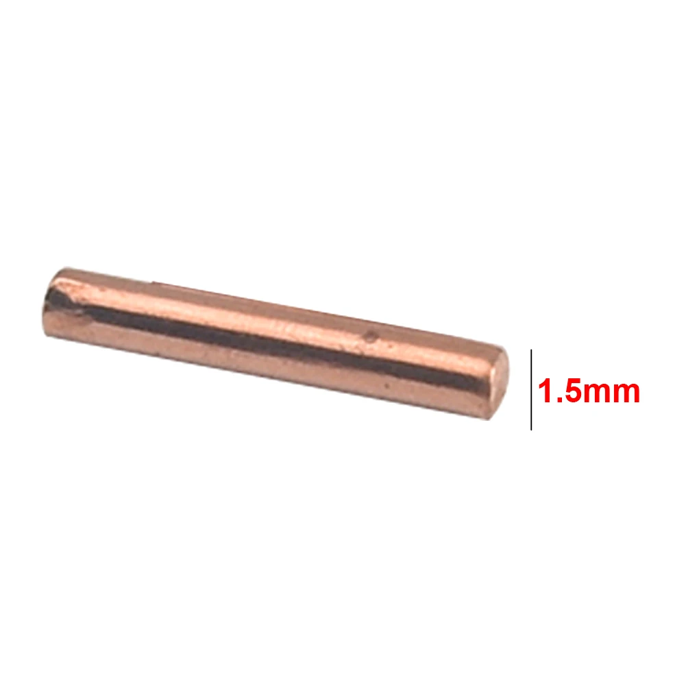 

10pcs No Spark Electrical Replacement Head Pins Alumina Copper Machine Spot Battery Welding Needle Li-ion Cell For 709A 709AD