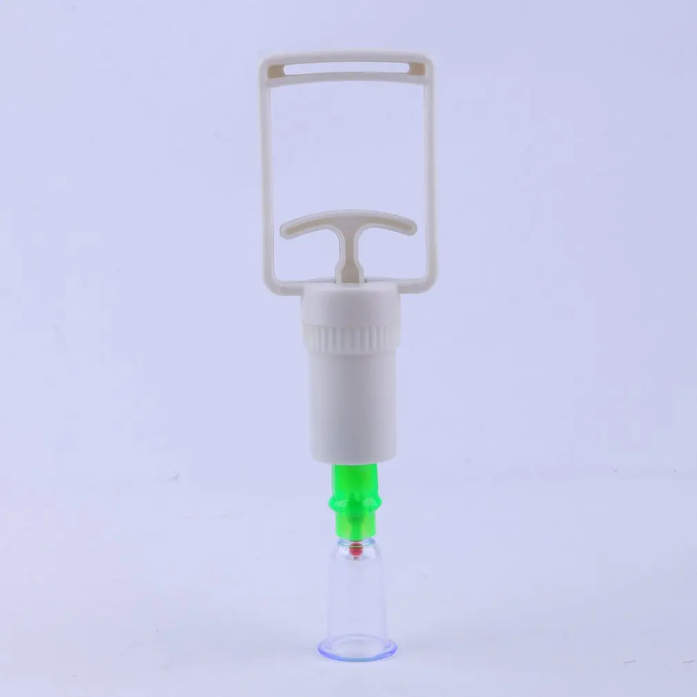 

6 Pcs Massage Vacuum Cupping Set Thicker Magnetic Aspirating Cupping Cans Cupuncture Massage Suction Cup With Tube Gift