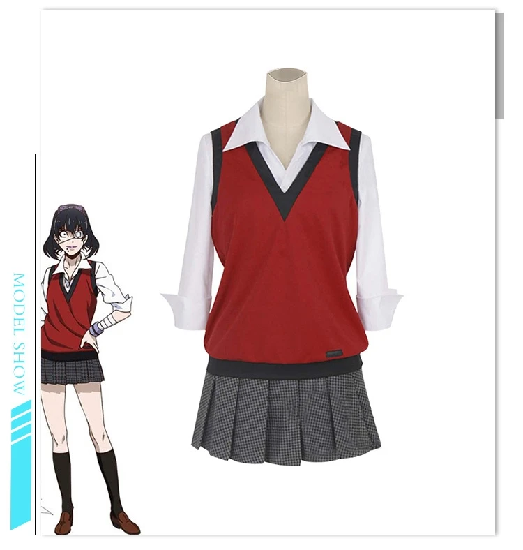 LEOSOXS Anime Cosplay Costume Kakegurui Compulsive Gambler Wigs Accessories Uniform Schoolgirl School Suit -Zentai shop online He58f2f32a2b1439c823abd98681e1298N.jpg