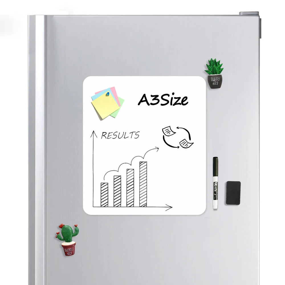 A3 магнитная доска для настенный стикер под железо офисное письмо сообщение