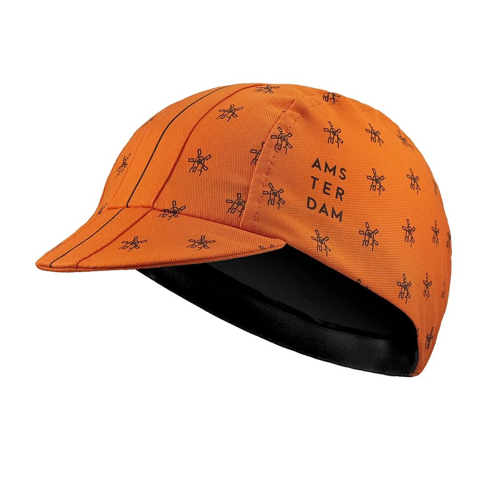 Новинка классические оранжевые мужские и женские велосипедные шапки дышащие для