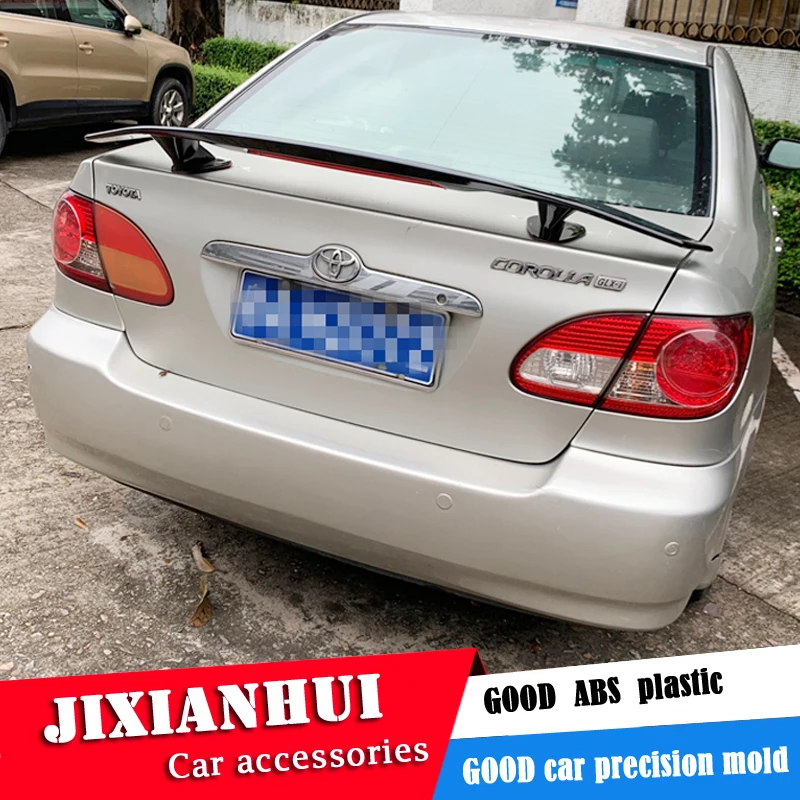 Спойлер для Toyota Corolla 2001 2005 EX спойлер NF ABS Пластиковый материал заднее крыло