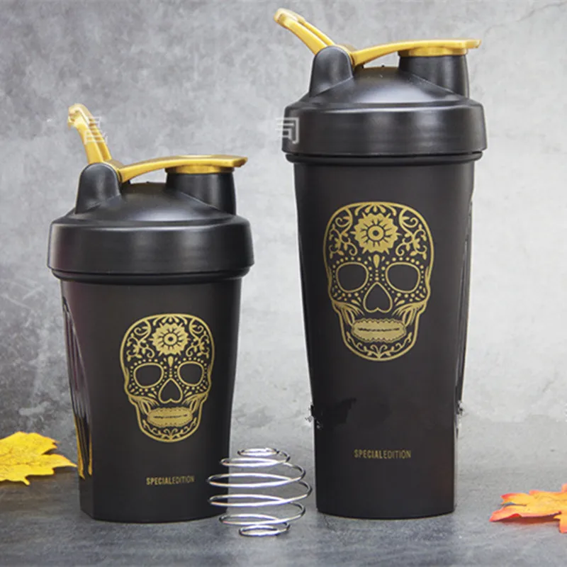 Шейкер с рисунком черепа 400/600 мл | Дом и сад