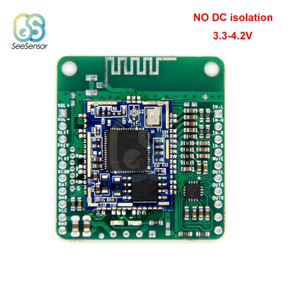

QCC3031 APTXHD with Audio Input AUX Lossless Music Hifi Bluetooth 5.0 Receiver Module Audio Amplifier Board 5V 12V