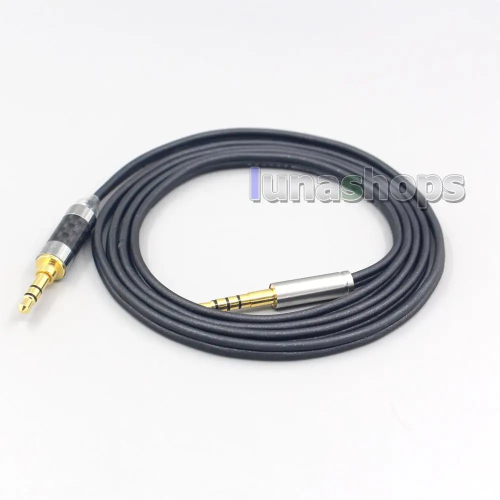 

LN007125 4.4mm XLR Black 99% Pure PCOCC Earphone Cable For HIFIMAN Edition S Deva HE-R10 Headset Headphone